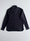 Tommy Hilfiger Custom Fit Solid Black Button-Up Shirt (L)