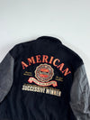 Vintage American “Successive Winner” Leather Sleeve Varsity Jacket (XL)