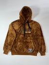 NBA Knicks Sherpa Hoodie — Brown  (XL)