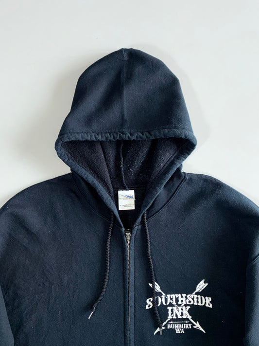 Southside Ink Bunbury Black Zip Hoodie (XL)