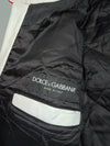 90's Dolce & Gabbana Vintage Racing Leather Jacket | “Indianapolis” Monte Carlo Patches | White Sheep Leather | Made in Italy Size (S/M)
