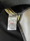 Reebok Sport Maska Colorblock Polyester Hockey Practice Jersey Black White Gold (XL/2XL)