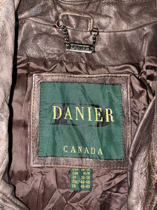Danier (Canada) Premium Original Pure Leather Jacket (L)