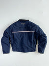 Vintage Dainese Touring Navy Cargo Motorcycle Jacket – Multi-Pocket, Reflective Stripe (PADDED) (XL)