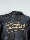 DKNY Jeans “86” Varsity Leather Jacket (XL)