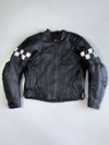 Vintage Joy Racket’s Premium Pure Leather Paded Racing Jacket (M)