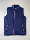 U.S. Polo Assn. Diamond Quilted Puffer Vest – Navy (M)