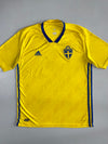 Adidas Sweden National Football Team Home Jersey – Yellow (L)