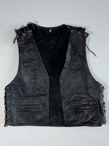 Genuine Premium Original Leather Vest (S)