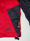 Vintage Atunas Red Black Windbreaker Jacket (2XL)