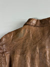 Dolce & Gabbana Leather Western Shirt (S/M)