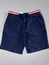 Tommy Hilfiger Flag Waistband Chino Shorts – Navy (W:32) (L:20)