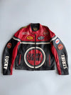 Lucky Strike Racing Pure Leather Jacket (L)