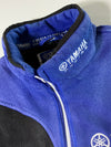 Yamaha Racing Paddock Gear Blue Black Technical Fleece Jacket (L)