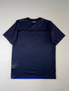 Adidas Performance Big Logo Blue & Navy Sports T-Shirt (S)