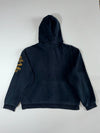 Roots Athletics Varsity “R” Logo Zip Hoodie Black/Gold (XL)