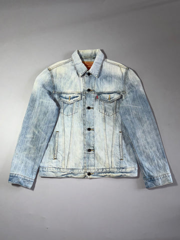 Levi's Light Acid Wash Denim Trucker Jacket (M)