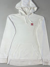 Adidas Originals Trefoil Embroidered Hoodie – White/Red (S)