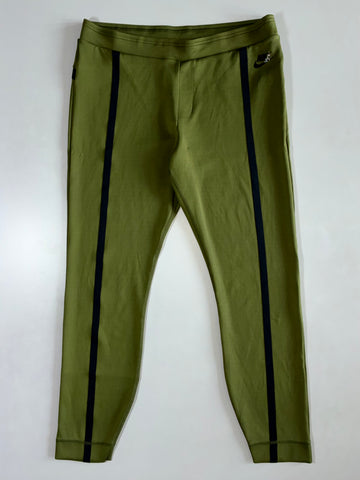 Nike Tech Fleece Olive Track Pants Elastic(W:34|L:36)