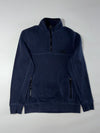 Abercrombie & Fitch Navy Quarter Zip Sweatshirt  (S)