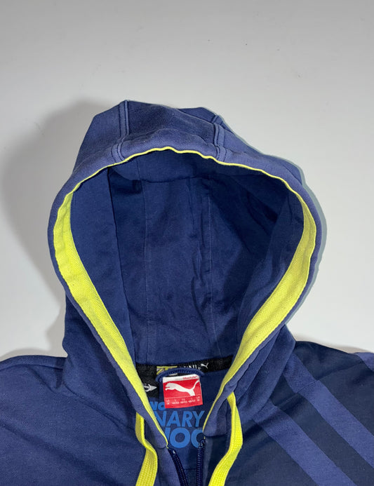 Puma x Mini Cooper Full-Zip Hoodie Navy/Neon (L/XL)