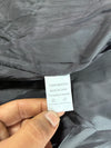 Vintage Black Faux Leather Asymmetric Zip Biker Vest Women’s(M)