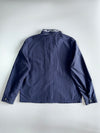 Tommy Hilfiger Sailing Windbreaker Jacket Navy Blue with Hilfiger Back Spell Out Hidden Collar Cap (XL)