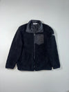 Vintage Reebok Classic Sherpa Fleece Jacket – Black (S)