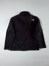 Vintage The North Face Black Polar Fleece Full-Zip Jacket (M)