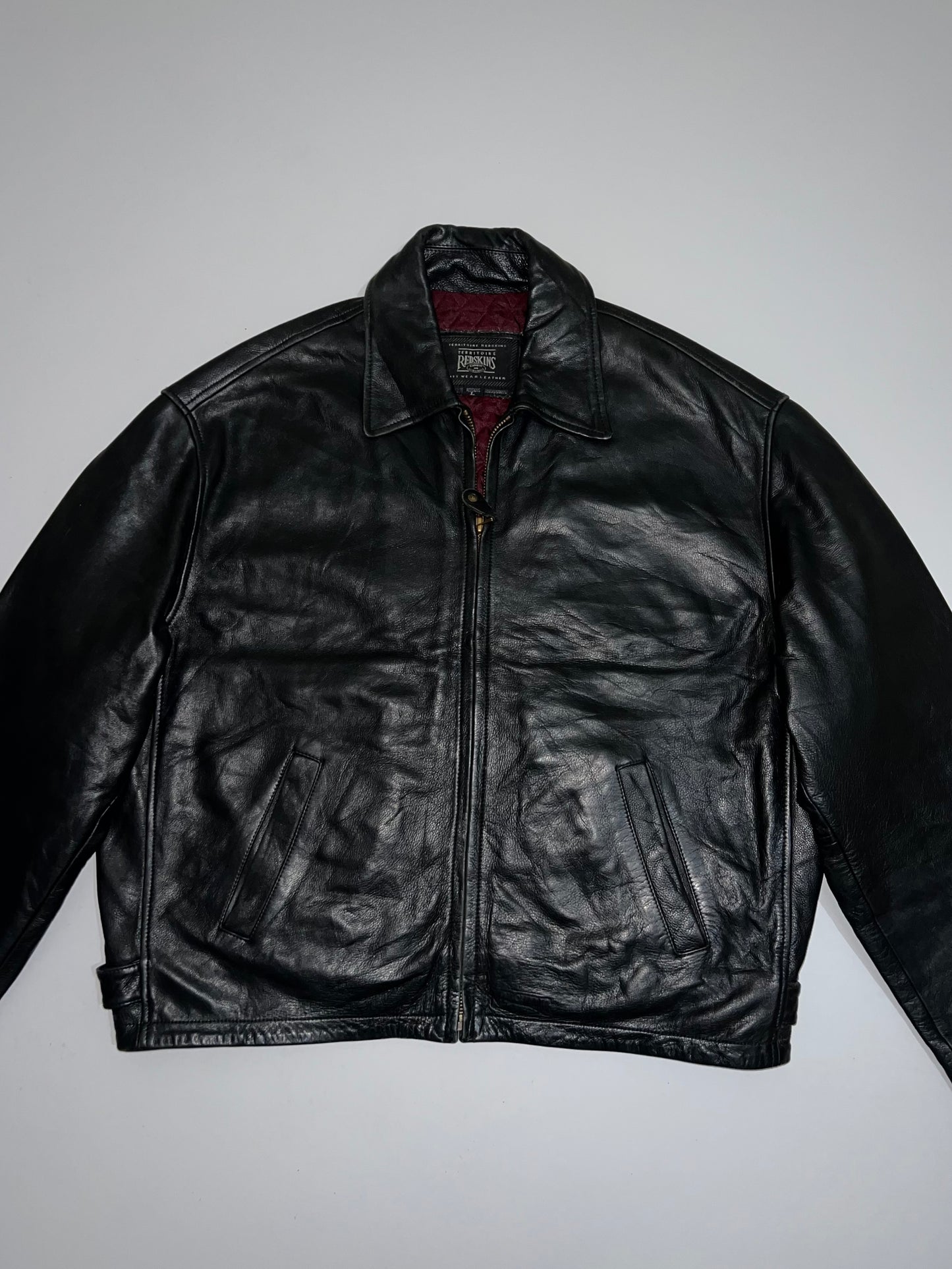 Zed Skins Original RARE Leather Jacket VINTAGE (L/XL)