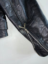 Pro-Rider Vintage Real Leather Perfecto Biker Jacket (L)
