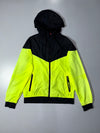 Nike Colorblock Hooded Windbreaker – Neon Yellow/Black (M)