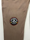 Adidas Brown Fleece Joggers – Eagle Tennis Club Patch (W:35) (L:37)
