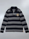 Hang Ten Striped Rugby Polo T-Shirt (L)