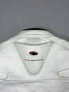 Segura White Racing Technology Pure Leather Jacket (PADDED) W/ Back hump (M/L)