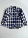 Dickies Quilted Lined Flannel Shirt Jacket Blue Plaid  Heavy  (2XL/3Xl)
