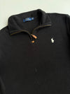 Polo Ralph Lauren | Black Quarter Zip Pullover | (L)
