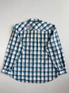 Tom Tailor Blue Plaid Western Shirt(2Xl)