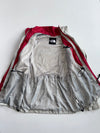 The North Face Beige & Red Waterproof Shell Jacket Women’s (M/L)