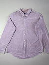 Ralph Lauren Lavender Oxford Button-Down Shirt with Multicolor Pony (S)