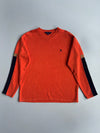 Young Polo Vigor | Orange V-Neck Sweater | (XL)