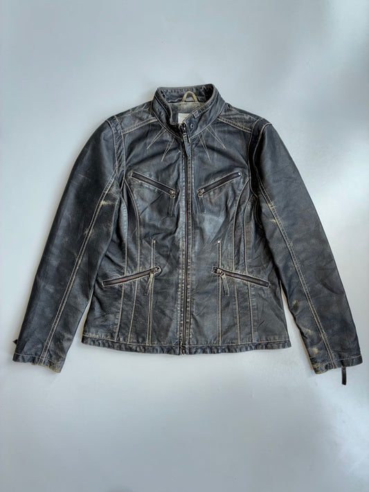 Super premium original pure leather jacket womens (S/M)