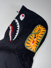 A Bathing Ape BAPE Shark Full Zip Black Hoodie (M)