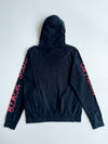 Oniarai Japanese Streetwear Black Red Kanji Graphic Hoodie – (L)