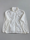 Allforyou White Lightweight Zip-Up Windbreaker Jacket (L)