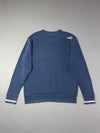 Vintage Y2K Puma Navy Appliqué Logo Crewneck Sweatshirt (L)