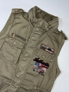 Jeep “Authentic Legend 1941” Olive Military Utility Vest Women’s  (M/L)