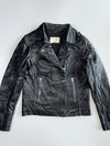 Zara Basic Premium Original Leather Jacket (XS)