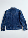 Levi's Lot 70901 Dark Indigo Denim Trucker Jacket – Western Flap Pockets (S)