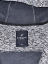 Bang Bang Jeans Grey Knit Fleece Zip Hoodie – (L)